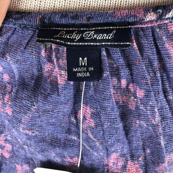 NWT Lucky Brand Long Sleeve Tunic Size M - Picture 8 of 8